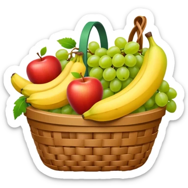 fruits basket sticker