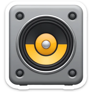 mac os icon speaker volume sticker