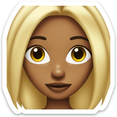 Ratchet girl with long nails sticker