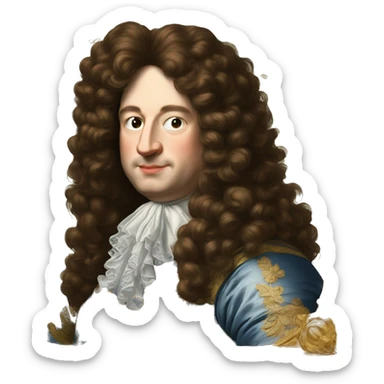 Louis XIV sticker