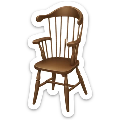 Windsor chair sticker