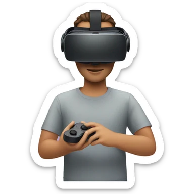 virtual reality sticker