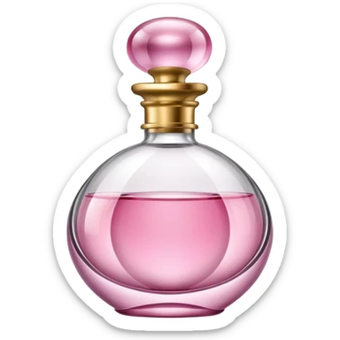 perfume pink sticker