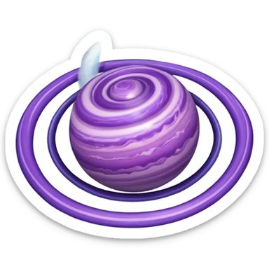 Ringed Planet sticker