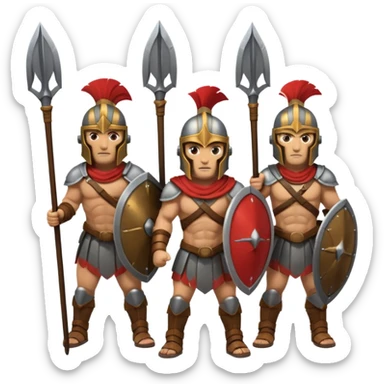 Spartans sticker
