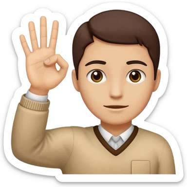 Fuse 🤷‍♂️6️⃣7️⃣ ( make the 6 and 7 go on his hands) sticker