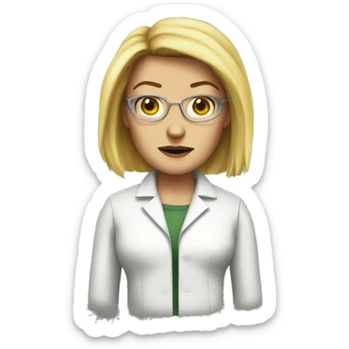 Skyler white from breaking bad  sticker