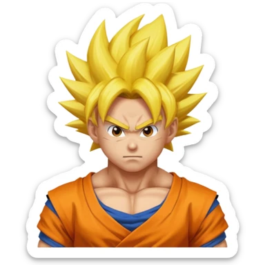 goku super Saiyan  sticker