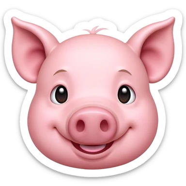 pua cochon vaiana sticker
