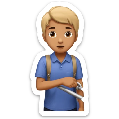 Rider holding grab bar,Metro Riders, inside metro train, no transparent. with background. sticker