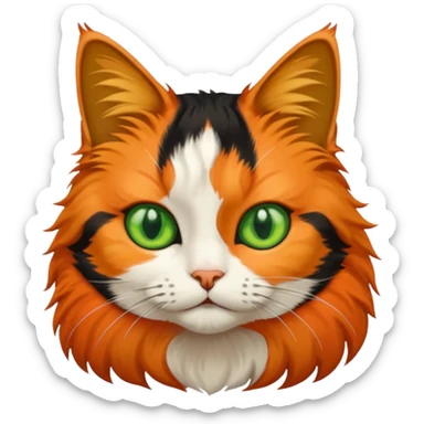 кошка калокрадка sticker