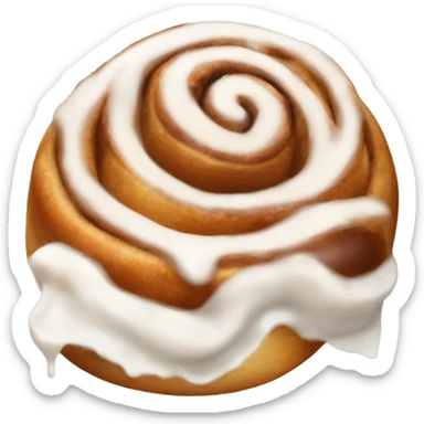 Cinnamon roll sticker