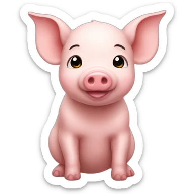 piglet sticker