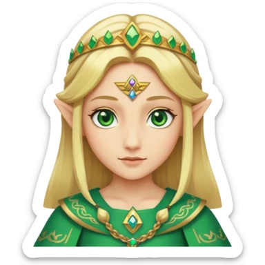 Zeldaclhas royal sticker