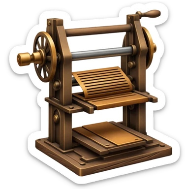 Ancient Tools + Printing Revolution sticker