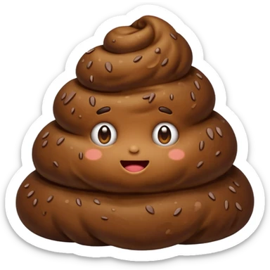 💩 poop emoji sticker