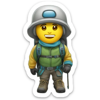 superior hiking trail sticker