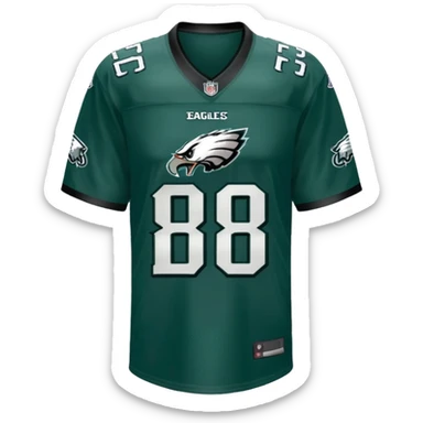 philadelphia eagles jersey | need only jersey 18 sticker