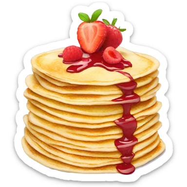 crepes stack sticker