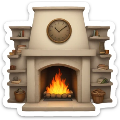 Fireplaces  sticker