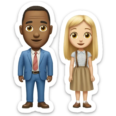 Forrest Gump and bubble gump sticker