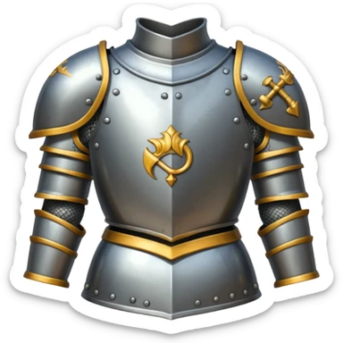 Knight Equipment armor sticker
