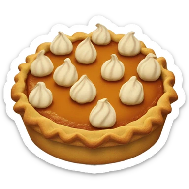 Pumpkin pie  sticker