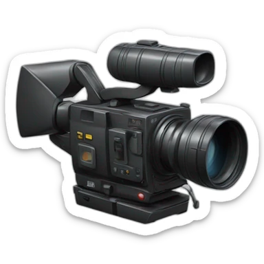 Caméra de cinema sticker