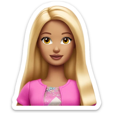 barbie  sticker