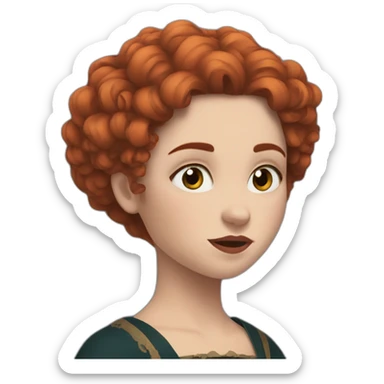 Merida gothic sticker