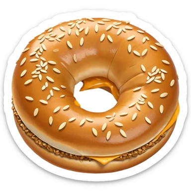 bagle sticker