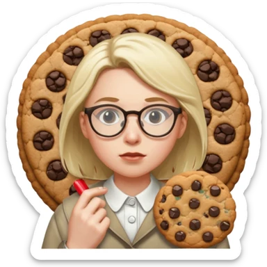 cookie clicker addict sticker