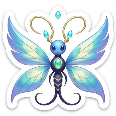 Lunala-Pheromosa-Swablu-Pokémon-fusion sticker