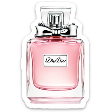 Miss dior perfume sticker