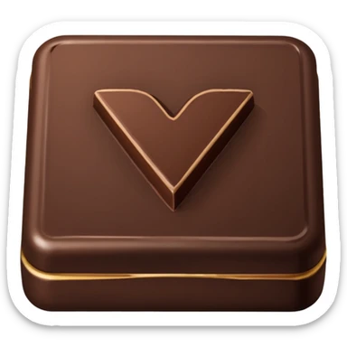 dubai Chocolate piece sticker