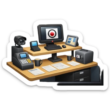 soldiers post/ guard post room sticker