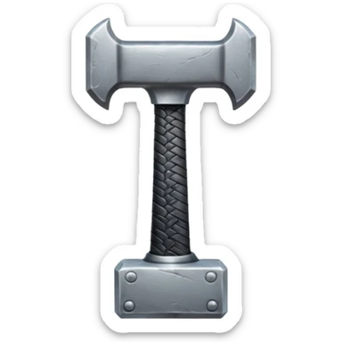 thor's hammer sticker