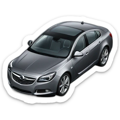 opel insignia limousine technical grey sticker