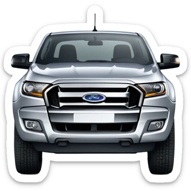 2017 ford ranger silver sticker