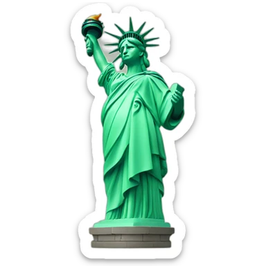 North indian Statue of Liberty sticker