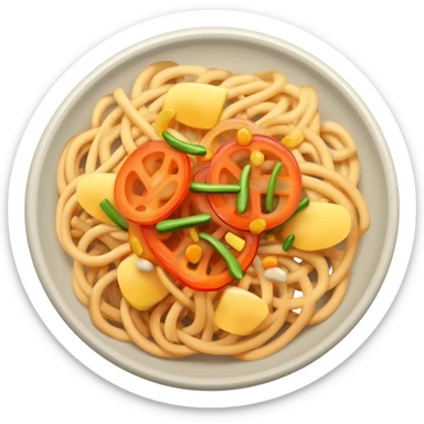 Chinese food sticker