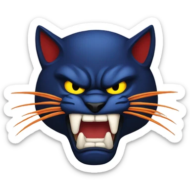 Hellcat logo sticker