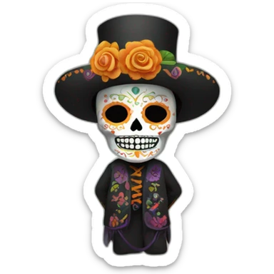 Día de los muertos sticker