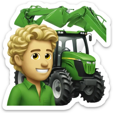 John deer  sticker