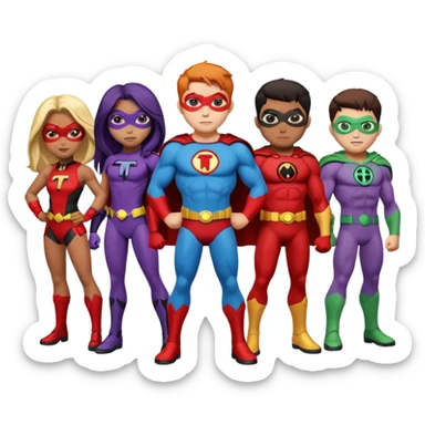 Teen Titans sticker