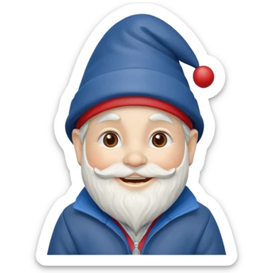 garden gnome sticker