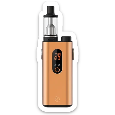 dry herb vaporizer sticker