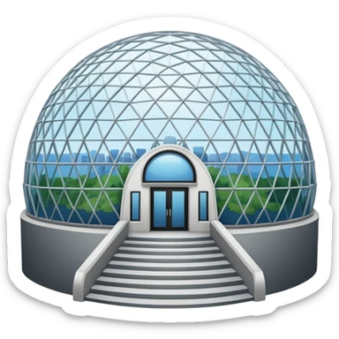 Montreal’s Biosphere dome sticker