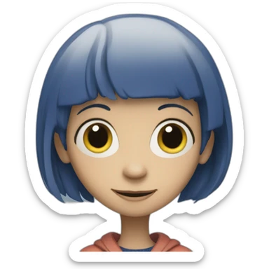coraline jones sticker