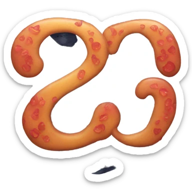 tatoo number number sticker